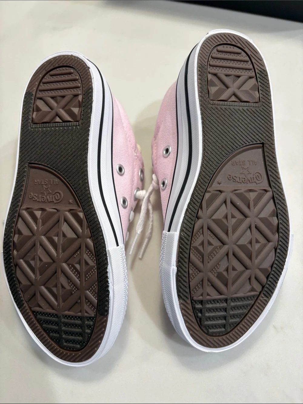 Converse Pink Low Top Canvas Sneakers